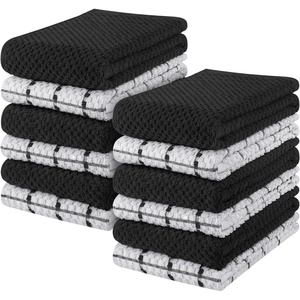 Serviettes de cuisine en <span class=keywords><strong>coton</strong></span> en gros 38x64cm personnalisables pour une utilisation durable, serviettes de nettoyage pour la vaisselle - Product Image 1