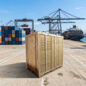 Heavy Duty Cargo Plywood <b>Wooden</b> Case Export Packaging Industrial Equipment Protection Reusable Design Custom Logo Service - Product Image 1
