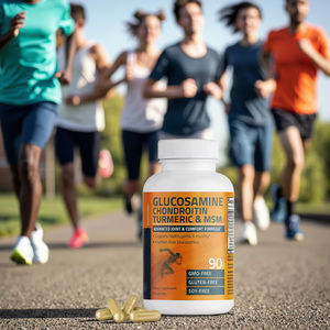 Niet-GMO Vegan Glucosamine Chondroïtine <span class=keywords><strong>MSM</strong></span> Supplement Capsules voor Mannen Vrouwen Middelbare Leeftijd Ouderen Verbeterd Botdichtheid 3 Capsules - Product Image 6