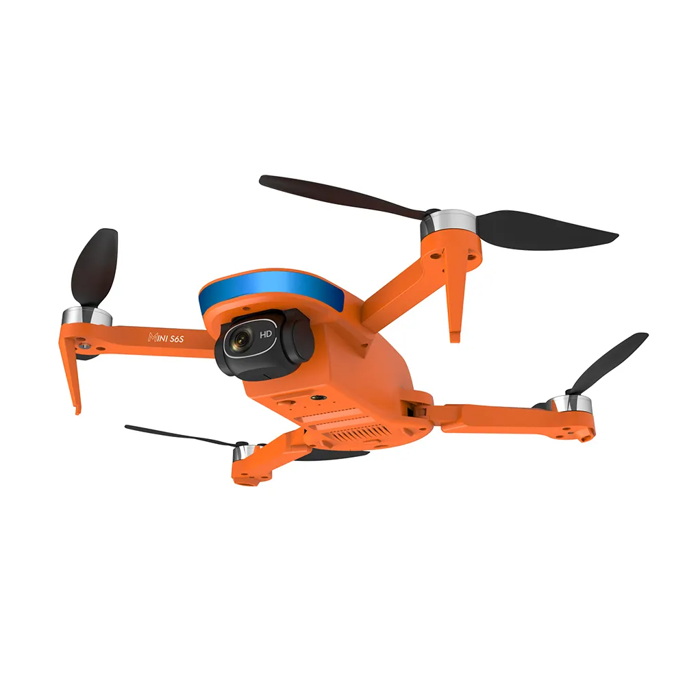 New S6S Mini GPS Drone indoor hover 4K Dual Camera Light Flow 5G Wifi Brushless Folding Quadcopter RC Helicopter Toys