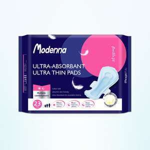 <span class=keywords><strong>Toallas</strong></span> <span class=keywords><strong>Sanitarias</strong></span> de Algodón Orgánico Súper <span class=keywords><strong>Absorbentes</strong></span>, Ultrafinas, de 240 mm, para Uso Nocturno, con Aniones, Alas y Revestimiento Trasero Transpirable - Product Image 1