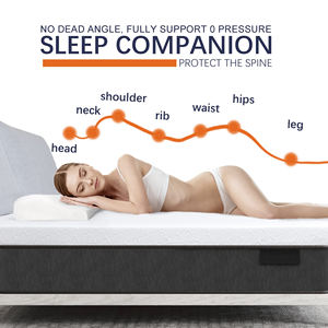 Di lusso sottile spugna duro Roll up in schiuma materassino 8 cm pieno Gel Memory Foam Topper materasso con Gel di raffreddamento per la vendita all'ingrosso - Product Image 5