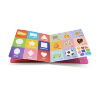 Libro Educativo de Cartón en Inglés para Niños, Aprendizaje de Colores y Números, Servicio de Impresión de Libros Infantiles