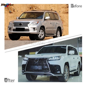Venta al por Mayor de Fábrica: Kit de Carrocería para <span class=keywords><strong>Lexus</strong></span> <span class=keywords><strong>LX</strong></span> <span class=keywords><strong>570</strong></span> 2008-2015, Modelos <span class=keywords><strong>LX</strong></span> Actualizados a LX600 <span class=keywords><strong>2023</strong></span>, con Parachoques Delanteros/Traseros y Capó - Product Image 5