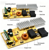 Carte de contrôle universelle pour cuisinière à induction 1200W-2000W, circuit principal PCB pour AM-13A/15A/16B MK-13L XL-15GT, pièces d'appareils de cuisine