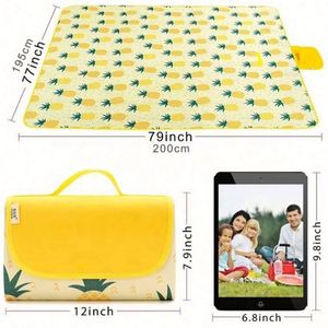 Outdoor Extra <b>Large</b> Sand Proof Waterproof Portable Picnic Beach Blanket <b>Mat</b> for Camping Hiking - Product Image 2