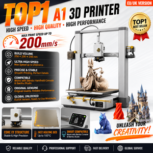 Impresora 3D Lab A1, Sistema Lite Multicolor, Impresión de Alta Velocidad 500 mm/s, Autocalibración, Funcionamiento Silencioso, Ecosistema Inteligente Exclusivo - Product Image 1
