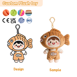 YangzhouToys mini peluche personalizzato produttore di peluche portachiavi giocattolo di peluche - Product Image 2