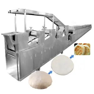 HNOC kommerzielle flache Naan-Brotmaschine automatische arabische Pita-Brot-Chapati-Herstellungsmaschine in Indien