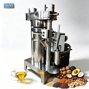Presse à <span class=keywords><strong>Huile</strong></span> Électrique Professionnelle en Promotion pour Moutarde, Jojoba, Graines de Lin avec Corps en Acier Inoxydable 220V Monophasé - Product Image 1