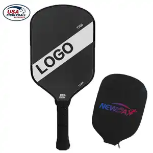 Paddle Pickleball Carbon Surface With High Grit Spin USAPA Approved Carbon Fiber Pickleball Paddles