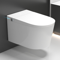 Appareils sanitaires Toilette murale automatique Toilette intelligente suspendue au mur salle de bain en céramique