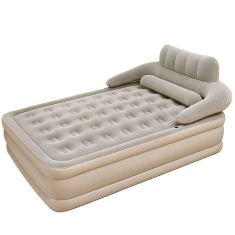 Anti-Bedsore Medical Atomatic Cooled Comfort Conditioning Pregnant Woman Flock Topper Air Bed Mattress for Backseat