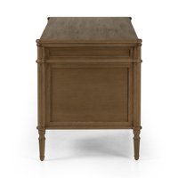 Bureau de direction moderne en bois de luxe, table d'étude design pour bureau à domicile, hôtel, chambre principale – Pièce de mobilier de luxe