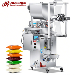 Machine d'emballage automatique électrique pour sachets de liquides, idéale pour la sauce soja, le vinaigre, le lait, l'eau pure, les boissons et les poudres de qualité alimentaire - Product Image 1