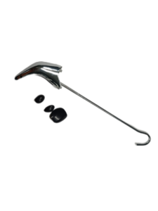 Expansor de zapatos para hombre y mujer, de aleación de aluminio de dos vías, con volante de mano, bota de Metal duradero plateado, ensanchador de zapatos, SS06CM - Product Image 4