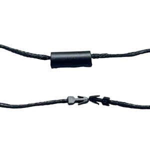 Etiqueta colgante de tela con logotipo NEGRO HERMOSO para etiquetas de prendas de vestir, sujetador de pelo de calidad robusta, sello de cuerda, etiqueta de ropa, Material de cinta - Product Image 1