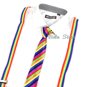 Conjunto de ropa con <span class=keywords><strong>tirantes</strong></span> <span class=keywords><strong>y</strong></span> estampado de música para hombres <span class=keywords><strong>y</strong></span> mujeres, set de ropa con diseño de guitarra de Piano, Calavera, gatos, arcoíris, ideal para fiesta, regalo, Top - Product Image 5