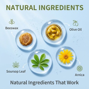 Crema Personalizzata per il Sollievo dal Dolore Articolare con <span class=keywords><strong>Arnica</strong></span>, Olio d'Oliva, Foglie di Graviola per Muscoli, Piedi, Mani e Gambe - Produzione OEM - Product Image 2