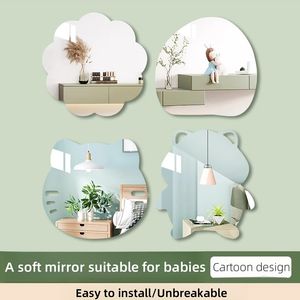 Espejo Irrompible Infantil con Dibujos Animados, Decoración de Pared para el Hogar, Espejo Autoadhesivo Personalizado, Adhesivo de Pared de Acrílico con Espejo - Product Image 2