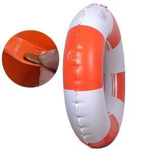 Swimming <b>Ring</b> Thickened Enlarged Adult Unisex Round Stripe Pattern Environmentally Friendly Pvc 45mm YQ-015 - Product Image 2