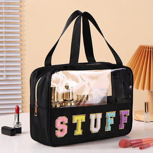 Bolsa de Cosméticos <span class=keywords><strong>Transparente</strong></span>, Bolsas de PVC Impermeables, Bolso de Mano, Neceser de <span class=keywords><strong>Maquillaje</strong></span>, Maletas, Bolsa de Viaje para Mujer - Product Image 6