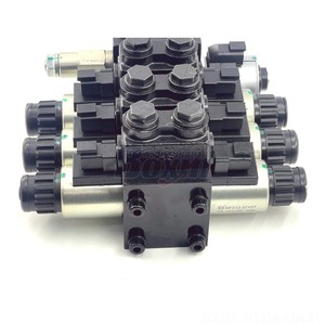 Válvula de Control Solenoide Hidráulica HDCF50, 50 L/min, 3 Vías, 250 Bar, Válvula Multivía de Hierro Fundido con Rosca Interna - Product Image 3