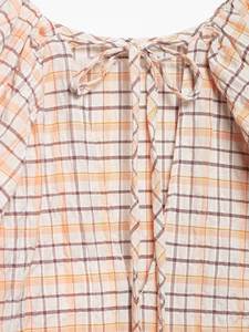 Blusa de Popelina con Mangas Abullonadas Estilo Europeo para Mujer, Colección Primavera 2026 - Fabricación OEM/ODM por Fábrica de Ropa China - Product Image 4