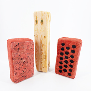 Realistic sponge <b>brick</b> simulation, sponge <b>brick</b> board, wooden blocks, audience interaction, pranks, magic props performance - Product Image 4