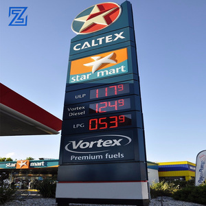 Ngoài trời không thấm nước trạm xăng giá bảng kỹ thuật số màn hình <span class=keywords><strong>LED</strong></span> hiển thị quảng cáo 8 mét <span class=keywords><strong>Pixel</strong></span> <span class=keywords><strong>pitch</strong></span> OEM Nhà cung cấp - Product Image 6