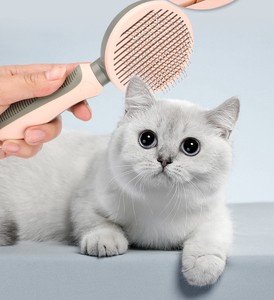 Off-The-SHELF Pet Lược mèo chải chuốt tự làm sạch con chó tự động loại bỏ tóc lược mở knots để loại bỏ nổi tóc - Product Image 1