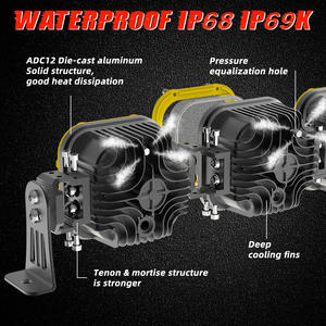 Barra de Luz LED Todoterreno de 160W, Súper Brillante, Personalizada para Camionetas, Autos y SUV, de 22 y 32 Pulgadas, para Polaris RZR <span class=keywords><strong>Defender</strong></span>, con Kit de Conexión - Product Image 3