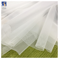 YX296 Kain Tulle Mesh Ringan Berkualitas Tinggi 100% Poliester 30D Lembut untuk Gaun Pernikahan Anak dan Pakaian untuk Anak Perempuan