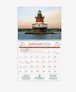 Calendarios <span class=keywords><strong>de</strong></span> Citas Personalizados 2027 <span class=keywords><strong>de</strong></span> Nueva Inglaterra, con Logotipo Promocional, Regalo Promocional al por Mayor, Espiral Premium - Product Image 2