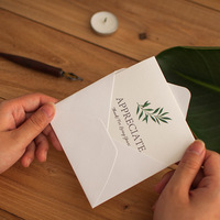 Carte de vœux d'été style minimaliste et frais, impression sur papier, carte postale pour les fêtes, anniversaires, bénédiction, gratitude, étudiants, couples