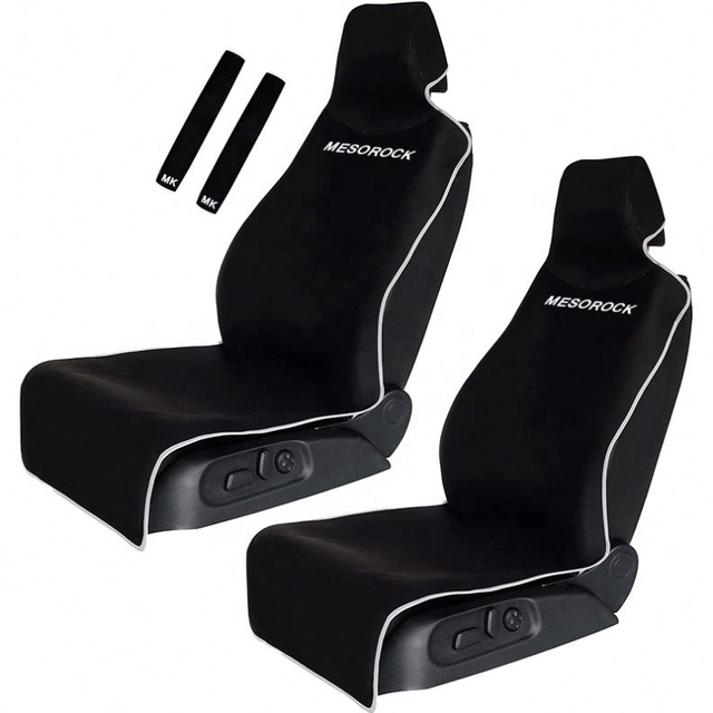 Neoprene Waterproof Breathable Car Seat Cover Non-Slip Backing With Safety Belt Cover Universal Seat Covers for Cars