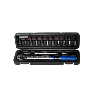 15-Piece <strong>Set</strong> 1/4\" 2-24N.m Steel Hand Tool Kit Bicyclic <strong>Tube</strong> Torque <strong>Wrench</strong> for Garden Tool Repair Case Included OEM - Product Image 1