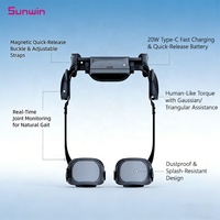 Exosquelette robotique en fibre de carbone ultra-léger de 2 kg pour la marche, l'escalade, la randonnée, l'assistance multi-terrain, longue durée de vie de la batterie