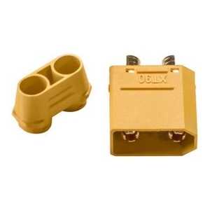 Conector macho AMAS XT90 con carcasa, 1 Placa de desarrollo de 1 pieza, - Product Image 3