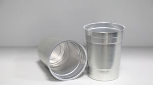 ถ้วยอลูมิเนียมนำกลับมาใช้ใหม่ได้แก้วเบียร์โลหะทัมเบลอร์ขนาด12ออนซ์16ออนซ์500มล. ทำโลโก้ออกแบบได้ตามต้องการ - Product Image 3