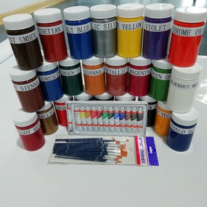 สีอะคริลิค 100 มล. ชุดสีสำหรับวาดภาพบนกระจก 7 วัน ยี่ห้อ <span class=keywords><strong>Angelus</strong></span> สีอะคริลิคสำหรับหนัง 1 ชุด 3000 ชุด 2 ลิตร Tercel - Product Image 6