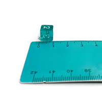Jeu de mini dés polyédriques en plastique personnalisés du MDN pour jeu de société