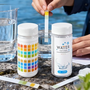 Caped portátil alta sensibilidade <span class=keywords><strong>pH</strong></span> teste tiras Universal <span class=keywords><strong>pH</strong></span> teste tiras para água - Product Image 1