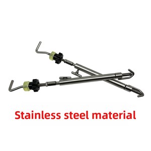 Tige de support télescopique professionnelle réglable en acier inoxydable pour réparation de bosses de <span class=keywords><strong>voiture</strong></span>, fixation aux deux extrémités (portes, capot, <span class=keywords><strong>coffre</strong></span>) - Product Image 5