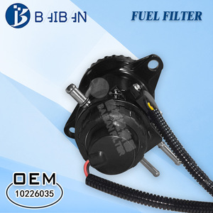 Ensemble filtre à carburant et séparateur d'eau et d'huile TP1256 pour véhicules diesel, taille standard noire avec faisceau de câbles - Product Image 4