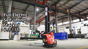 מלגזה חשמלית להרמה עצמית HELI בעלת כושר הרמה של 500 ק\\\"ג, 1 טון, 1.3 טון, 1.5 טון, גובה הרמה 1.3 מטר, 1.6 מטר, מלגזת הרמה חשמלית מלאה. - Product Image 6