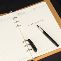 Carnet de notes quotidien avec couverture souple en PU, fermeture magnétique, logo, et ensemble stylo – Fournisseur : Fabricant