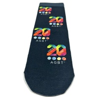 Chaussettes Cadeaux de Fêtes : Toutes en Polyester Élastique, Imprimés Double Face avec Options Personnalisées de Mini Logo ou de Photo