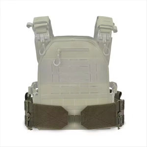 Gilet tactique MOLLE DP DP-020 à dégagement rapide, avec ceinture élastique, pochettes pour chargeurs et module d'extension élastique, multifonctionnel pour l'extérieur - Product Image 3