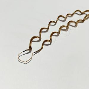 Extensions de cheveux humains de qualité supérieure, tressées au crochet, toutes textures, effet plume - Product Image 4